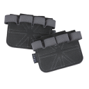 Priedušné fitness gripy na posilňovanie 9,3 × 7,4 cm pre lepší úchop pri cvičení a na hrazde 5