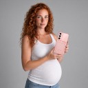 Priehľadné puzdro na Samsung Galaxy S24+ S kapsou na karty Silikónový kryt so zosilnenými rohmi Ochranný obal na mobil 12