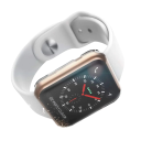 Priehľadný kryt pre Apple Watch 44 mm Series 4 5 6 SE 1 2 Ochranné puzdro s ochranou displeja 360° Priehľadný kryt iWatch ochrana 3