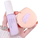 Primer natural transparente para maquilhagem Creme de base iluminador Base natural para uniformizar o tom da pele e hidratação antes 3