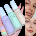 Primer naturale trasparente per trucco Crema base illuminante Base naturale per uniformare il tono della pelle e idratare prima del trucco 2