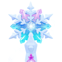 Princess Snow Wand 34 x 14 x 4 cm Light-Up Fairy Wand with Sound Battery-Operated Snowflake Children's Toy 3