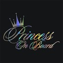 Prinsessa aluksella -tarra 3