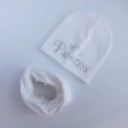 Prinsessa lasten hattu ja huivi setti 3