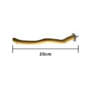 Přírodní větev do ptačí klece 20 cm Dřevěné bidýlko se šroubem na upevnění Interaktivní doplněk pro ptáky Andulky Papoušky Klecové vybavení 2