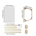 Prírodný drevený fotorámeček 20 x 30 cm Rám pre plátno 35 x 25 cm Závesný rám na fotografie obrazy DIY montáž dekorácie na stenu 2