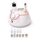 Prístroj na peeling tváre 3v1 so saním 60 kPa, 220–240 V EU, diamantová mikrodermabrázia, biely, na čierne bodky a domácu starostlivosť o pleť 1
