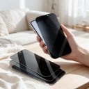Privátní tvrzené sklo pro iPhone 17 Pro Max Sada 3 kusů Proti sledování z boku a otiskům prstů Odolné proti poškrábání Na ochranu displeje 3