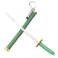 Přívěsek na klíče katana s pouzdrem Klíčenka katana s pouzdrem Přívěsek samurajský meč 15 cm 1