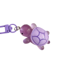 Přívesok na kľúče 3 x 9 cm Kov Pryskyřice Motiv želva Roztomilá kľúčenka na kabelku batoh Ozdoba na kľúče Darček pre deti i dospelých 7