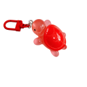 Prívesok na kľúče 3 x 9 cm Kov Živica Motiv želva Roztomilá kľúčenka na kabelku batoh Ozdoba na kľúče Darček pre deti i dospelých 2