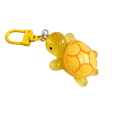 Prívesok na kľúče 3 x 9 cm Kov Živica Motiv želva Roztomilá kľúčenka na kabelku batoh Ozdoba na kľúče Darček pre deti i dospelých 6