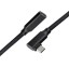 Prodlužovací lomený kabel USB-C 3.1 M/F 1