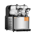 Produttore di ghiaccio tritato 2 x 3 l Due contenitori 36 x 51 x 51,5 cm Pulizia automatica Facile da usare Macchina commerciale per ghiaccio tritato Raffreddamento rapido 2