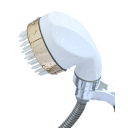 Profesionálna umývacia stanica na vlasy s parným generátorom 2 l LED osvetlením cirkulácie vody 64 × 53 × 69 cm 4