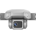 Profesionálny skladací dron 32x32x5 cm Duálna 4K HD kamera Širokouhlý záber GPS 1,2 km dosah WiFi FPV Diaľkový ovládač LED Bezkomutátorový motor 4