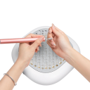 Profesjonalny 130W bezszczotkowy odkurzacz do pyłu do paznokci Wydajny odkurzacz z wentylatorem i 2 filtrami Silne ssanie Różne kolory do manicure i pedicure 2