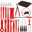 Professional 43-Piece Tool Set for Car Interior Dismantling Dashboard and Panel Tools Ergonomic Pry Bars and Pliers in a Zipped Case 1