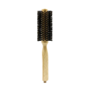 Professional Round Hairdressing Brush with Boar Bristles Wooden Handle 23×4.7×11 cm Styling Brush for Smooth Wavy and Curly Hairstyles 1