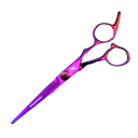 Professional Stainless Steel Hairdressing Scissors 17.5 cm Barber Accessories 3