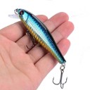 Professionel fiskelokke minnow wobbler 8,5 cm 9,2 g Realistisk synkende wobbler til rovfisk Flydende kunstig agn med skarpe trekrogene Fiskewobbler til spinning 2