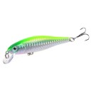 Professionel fiskemad med wobbler og tre kroge 8,5 cm 9,2 g Realistisk synkende kunstmad med trekroge Spinnende wobbler til gedde, sandart og aborre 4