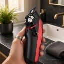 Professionel hårklipper Roterende motor 7500 omdr./min 5 indstillinger af blad Batteri 2000 mAh LED-display ABS Frisørtrimmer til mænd 7