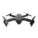 Professionel RC-drone 25x25x5,5 cm 4K/HD-kamera Vidvinkel 120° WiFi-transmission 100m rækkevidde 1800mAh Beskyttelsesrammer USB-kabel 2