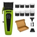 Professionele haartrimmer met oplaadstation DLC mes 5 kniplengtes van 0,5 tot 2,5 mm Batterij 2000 mAh LED-display Kappers trimmer 2