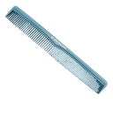 Professionele kapperskam voor het knippen van haar Vlak antistatische kam met brede en fijne tanden Salon haarstyling 2