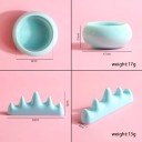 Professionele reinigingsapparaat voor nagelborstels Container 4 x 4,7 x 2,5 cm Houder 10 x 2 x 4 cm Hygiënische reiniger 4