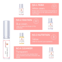 Professionele set voor het liften en permanenten van wimpers 4x 5 ml + lijm 7 ml 5 paar siliconen kussentjes 5x Y borstels voor het liften en fixeren van wimpers 3