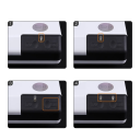 Professioneller 60W Staubsauger für Nägel für Maniküre und Pediküre Weißer Staubabscheider mit niedriger Geräuschentwicklung von 45 dB Eingebauter Filter und Schlauch EU-Stecker 8