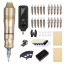 Professionelles kabelloses Tattoo-Maschinen-Set mit Netzteil, kabelloses Tattoo-Maschinen-Set mit Patronen, 1300 mAh, 11,7 x 2,9 cm 7