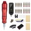 Professionelles kabelloses Tattoo-Maschinen-Set mit Netzteil, kabelloses Tattoo-Maschinen-Set mit Patronen, 1300 mAh, 11,7 x 2,9 cm 6