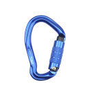 Professzionális hegymászó karabiner 23 kN D típusú karabiner 10 x 5,6 cm 3