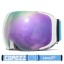Professzionális síszemüveg Mirror Effect UV400 síelés snowboard szemüveg Páramentesítő tömítő sisak Síszemüveg vászontokkal 1