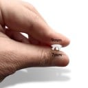 Profil flexibil de silicon pentru bandă LED Lățime 9 mm Canale interioare 7 mm Lungime 8 m Silicon alb Abajur de rezervă pentru corpuri de iluminat 3
