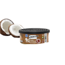 Profumo per auto profumo solido legnoso aromatico eliminatore di odori 7 × 3,8 cm scatola di latta per interno auto 10