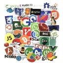 Programmer Stickers 50 pcs E131 1