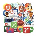 Programmer Stickers 50 pcs E131 2