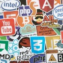 Programmer Stickers 50 pcs E141 3