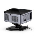 Proiector cu focalizare laser TOF Full HD 1920 x 1080 px 45 000 lumeni Android 12 Wi-Fi 6 Suport rotativ 360° Negru Pentru cinema acasă 3