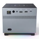 Proiector XNANO Decodare 8K și Dolby Audio 14,4 x 14,4 x 12,4 cm Android 2 GB RAM și 16 GB ROM Wi-Fi 6 Telecomandă vocală Cinema acasă Gri 2