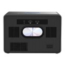 Proiettore HORLAT X04TVG con Google TV Android 14 Ottica sigillata Portata 1,5–9 m 24,6 x 20,7 x 16,9 cm Wi-Fi 6 e Bluetooth 5.4 Nero Home Cinema 3