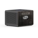Projecteur HORLAT X09 avec Google TV Support 4K et commande vocale 24 x 21 x 17 cm 3500 ANSI lm et haut-parleurs 2 x 15 W Noir-gris Home cinéma 2