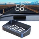 Projecteur HUD numérique pour pare-brise 4,5x9x1,4 cm GPS Compteur de vitesse Grandes lettres Écran USB-C Affichage de la vitesse Projection 1