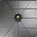 Projector Mat 25 x 18 cm Black Universal Surface for Projectors and Monitors Compatible with Light Stands Lightweight Plastic 2