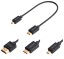 Propojovací kabel HDMI na HDMI / Mini HDMI / Micro HDMI 1