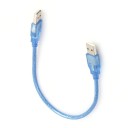 Propojovací kabel USB M/M 30 cm 2